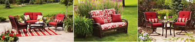 Replacement Patio Better Homes and Gardens Lake Merritt Cushions for Walmart Furniture