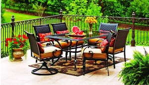 Better Homes and Gardens Englewood Heights 7-Piece Patio Dining Set Replacement Cushions