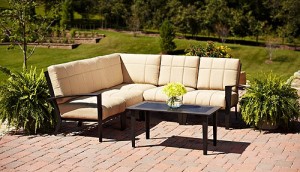 Hometrends Urban Haven II 6-piece Outdoor Sofa Sectional Replacement Cushions