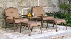 Mainstays Brookwood Landing 5-Piece Outdoor Leisure Set Replacement cushions