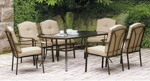 Mainstays Brookwood Landing 7-Piece Patio Dining Set Replacement Cushions