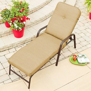 Mainstays Lawson Ridge Chaise Lounge Replacement Cushion