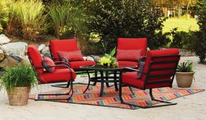 Mainstays Pyros 5-Piece Patio Conversation Set Replacement Cushions