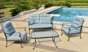 Mainstays Willow Springs 4-Piece Patio Conversation Set Replacement Cushions