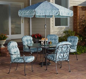 Mainstays Willow Springs 6-Piece Patio Dining Set Replacement Cushions