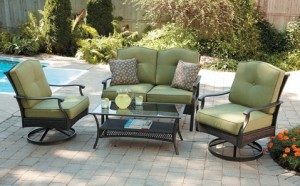 Providence 4-Piece Patio Conversation Set Replacement Cushions